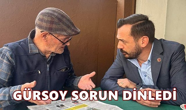 CHP Altınordu İlçe Başkanı Gürsoy, Sorunları Yerinde Dinledi