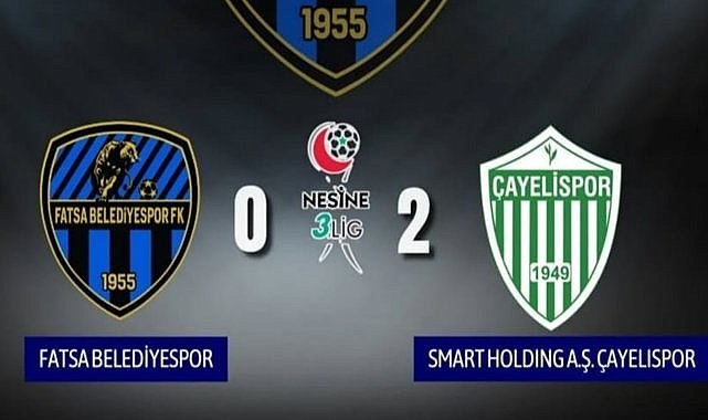 Fatsa Belediye Çayeli Karşısında Fırsat Tepti: 0-2