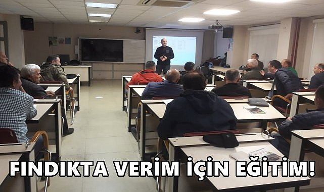 Fındıkta Verim Artışı İçin Eğitim Başladı