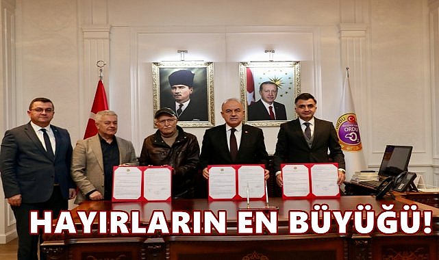Hayırsever Mehmet Fuat Doğru Altınordu'da Özel Eğitim Anaokulu Yaptıracak