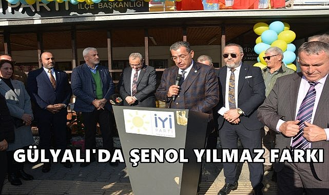 İYİ Parti Gülyalı Yeni İlçe Binası Açıldı