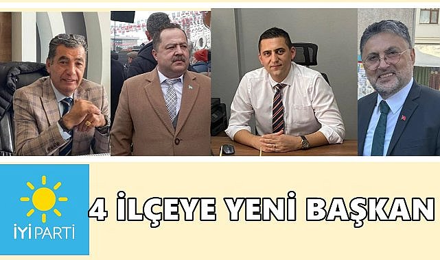 İYİ Parti Ordu&#039;da 4 İlçeye Yeni Başkan Atadı