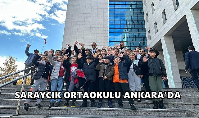 Mahmut Özer Saraycık Ortaokulu Öğrencilerini TBMM&#039;de Ağırladı