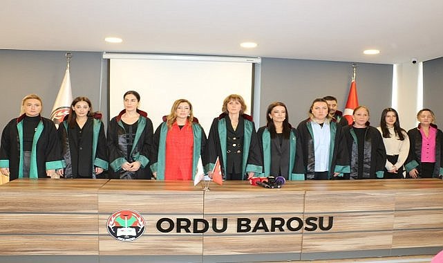 Ordu Barosu; Kadına Karşı Her Türlü Şiddetle Mücadele Edeceğiz