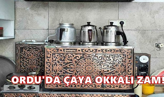 Ordu&#039;da Çaya Yüzde 50 Zam; 1 Bardak Çayın Fiyatı Belli Oldu