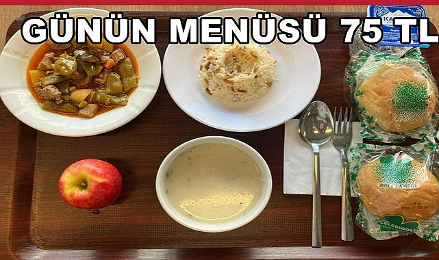 Altınordu Kent Lokantası&#039;nda Günün Menüsü; 4 Kap Yemek 75 TL