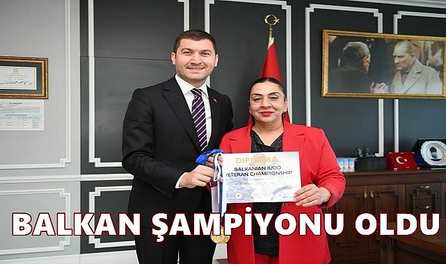 Altınordu Personeli Ayşegül Şensoy Göl Balkan Şampiyonu Oldu