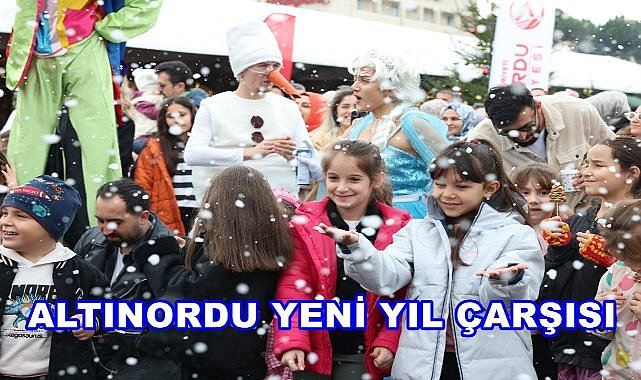 Altınordulular 2025&#039;e  Yeni Yıl Pazarı&#039;nda Giriyor