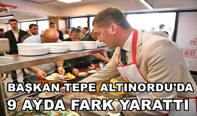 Başkan Ulaş Tepe&#039;den Altınordu&#039;da 9 Ayda Büyük Atılım!