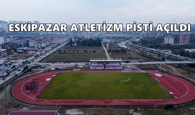 Eskipazar Atletizm Pisti Açıldı; Sporcularla Birlikte Halkta Yararlanabilecek