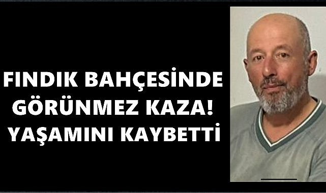 Fındık Bahçesinde Görünmez Kaza; Uçuruma Düşen Kişi Hayatını Kaybetti!