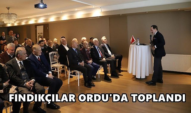 Fındıkçılar 2024&#039;ün Son Toplantısını Ordu&#039;da Yaptı