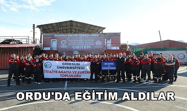 Giresun Üniversitesi Öğrencileri OBİTEM&#039;de Eğitim Gördü