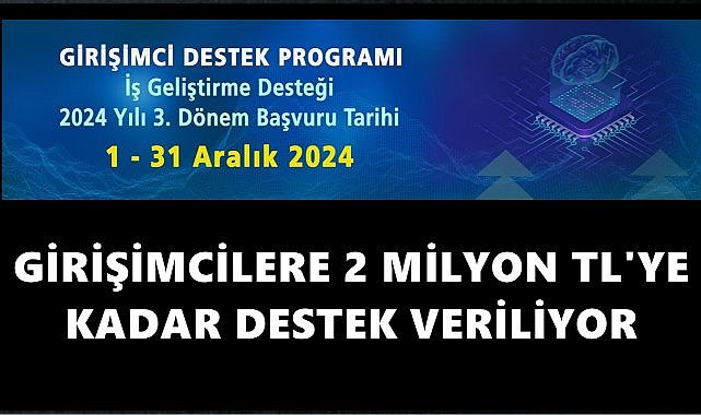 KOSGEP Girişimcilere 2 Milyon TL'ye Kadar Destek Sunuyor