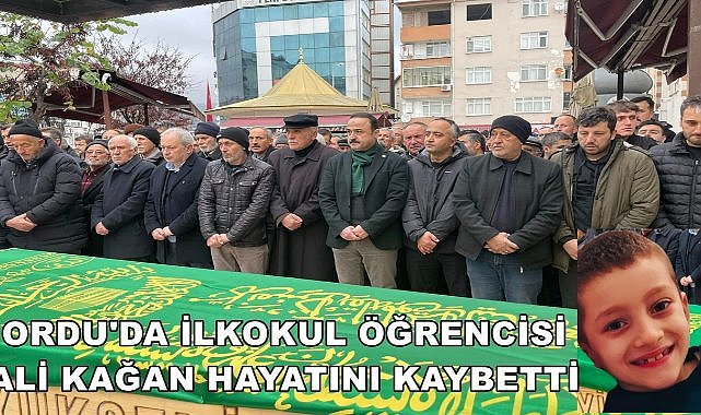 Ordu 8 Yaşındaki Ali Kağan Kara&#039;ya Ağlıyor