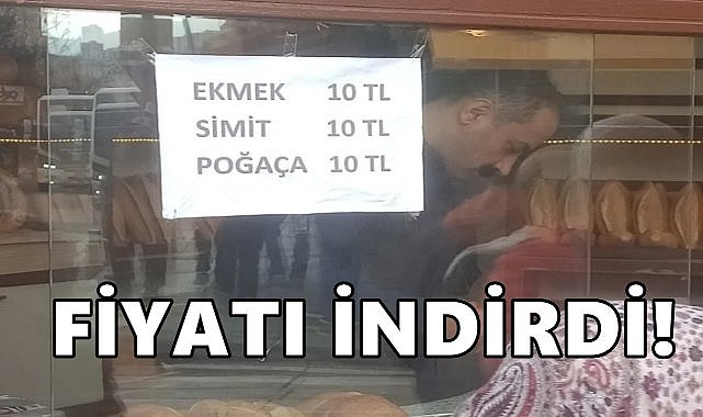 Ordu&#039;da Bu Fırın Ekmek Fiyatını İndirdi