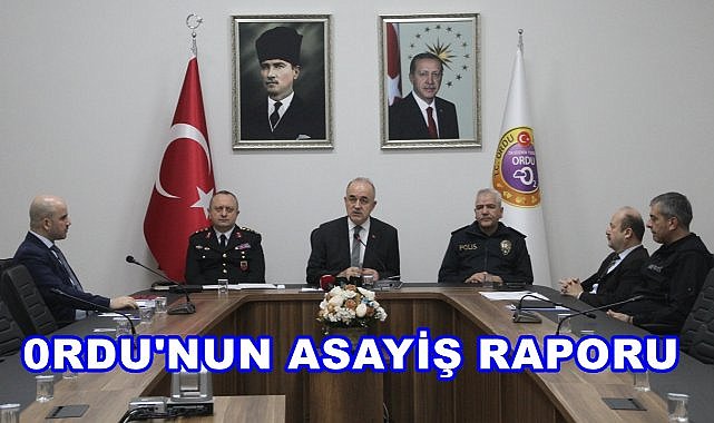 Ordu&#039;nun 2024 Yılı Suç Haritası Açıklandı