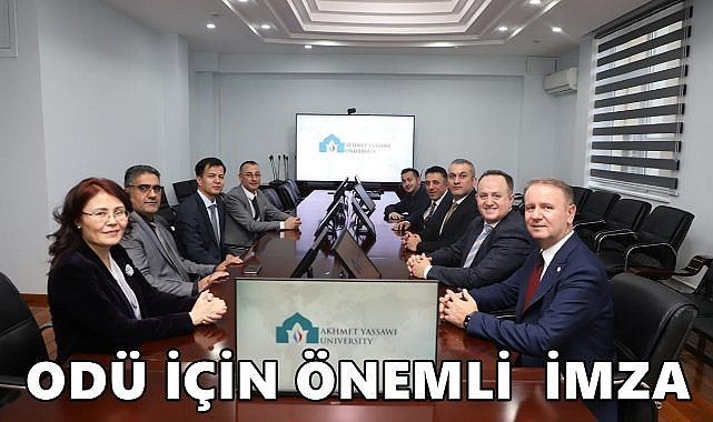 Ordu Üniversitesi Uluslararası Türk-Kazak Üniversitesi ile İş Birliği Yapacak