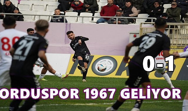 Orduspor 1967 Seriye Bağladı; Denizli Engelini de Aştı: 0-1