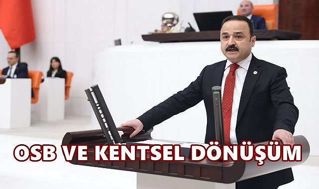 Şanlıtürk, TBMM&#039;de Ordu&#039;nun Kentsel Dönüşüm ve OSB İhtiyacını Gündeme Getirdi