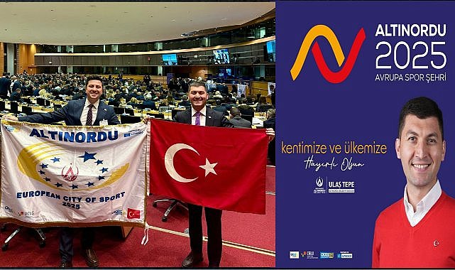 Sporun Başkenti Altınordu; 2025  Avrupa Spor Şehri