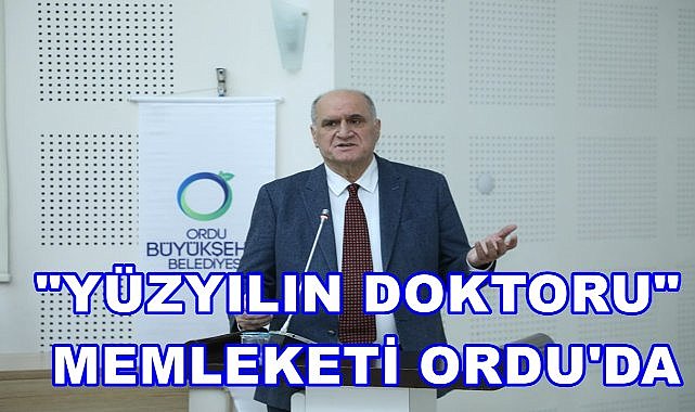 &quot;Yüzyılın Doktoru&quot; İsmet Dindar Memleketi Ordu&#039;da Kalp Sağlığını Anlattı