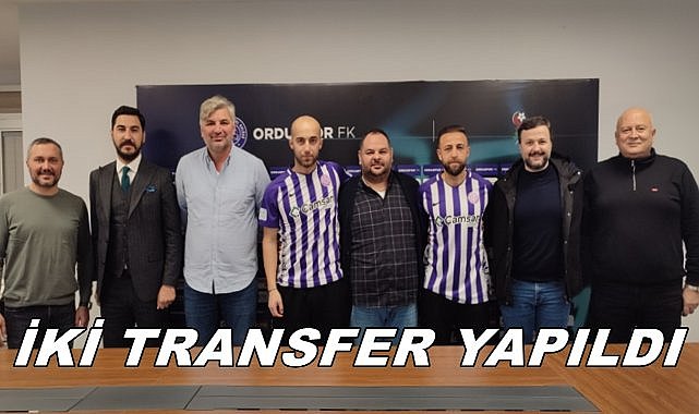 52 Orduspor Hüseyin Eren Bektaş ve Gencay Erten'i Transfer Etti
