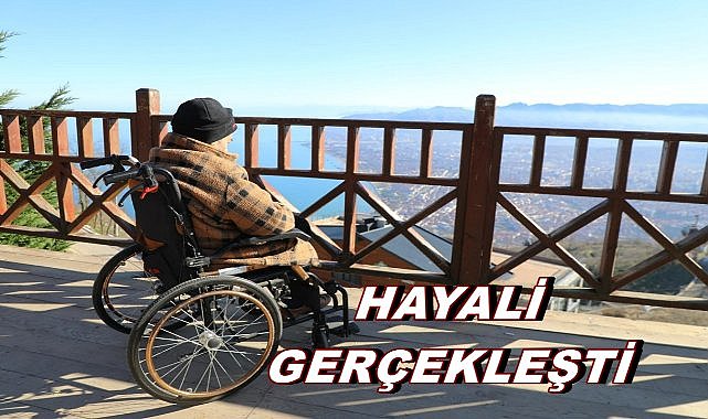 90 Yaşındaki Yılmaz Dede, Engelsiz Ordu Taksi İle Boztepe Hayalini Gerçeğe Dönüştürdü