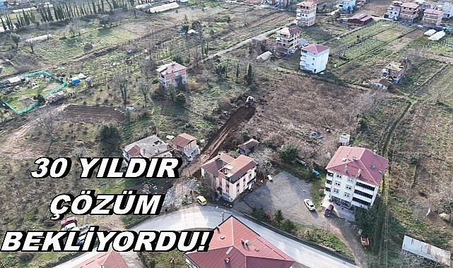 Altınordu Kayabaşı&#039;nda 30 Yıllık Yol Hasreti Sona Eriyor