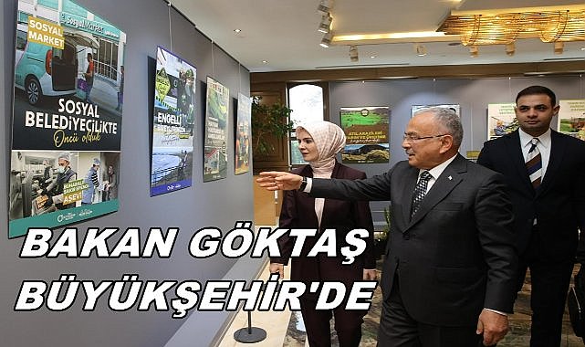 Bakan Mahinur Göktaş&#039;tan Büyükşehir&#039;e Özel Ziyaret