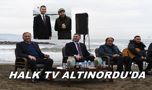 Başkan Ulaş Tepe Halk TV&#039;de Altınordu&#039;yu Anlattı