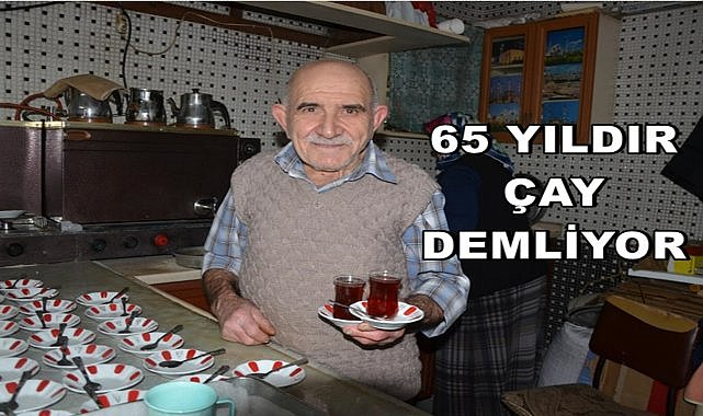 Fatsa&#039;nın Çınarı; Osman Çetin 65 Yıldır Çay Ocağı İşletiyor