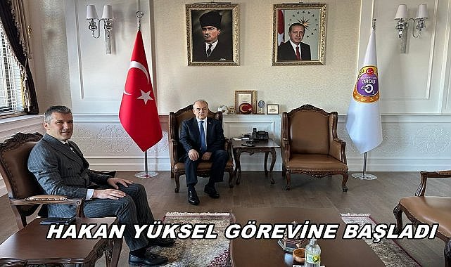 Hakan Yüksel Ordu Gençlik ve Spor İl Müdürlüğü Görevine Başladı