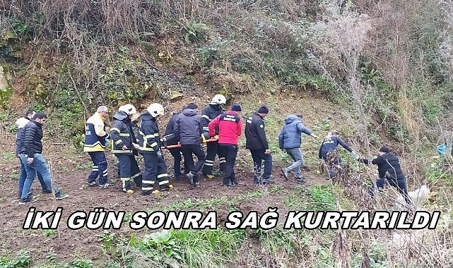 Ordu&#039;da Kayıp Aranan Genç İki Gün Sonra Sağ Olarak Bulundu