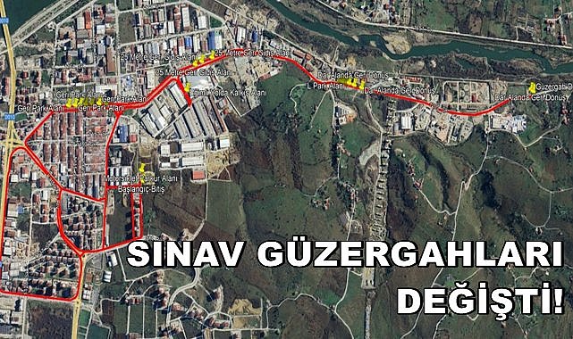 Ordu&#039;da Sürücü Eğitim ve Sınav Güzergahları Yeniden Belirlendi