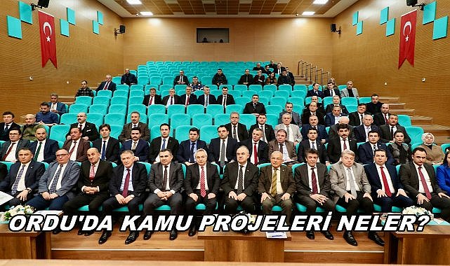 Ordu&#039;da Yürütülen Kamu Proje Sayısı 317 Oldu