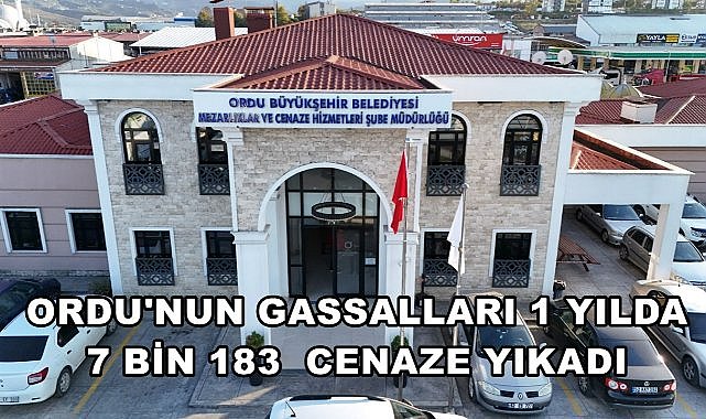 Ordu&#039;nun Gassalları  2024&#039;te 7 Bin 183 Cenaze Yıkadı!