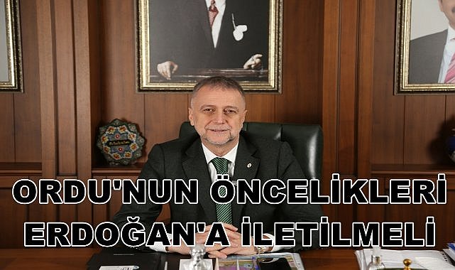 Ordu&#039;nun Öncelikleri Belirlendi; Erdoğan&#039;a Aktarılmayı Bekliyor!