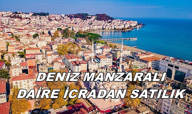 Ünye Gölevi&#039;nde Deniz Manzaralı Daire İcradan Satışa Çıkartıldı