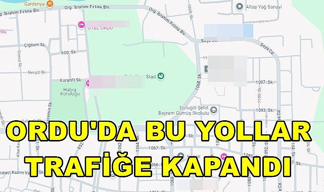Valilik Açıkladı; Ordu&#039;da Bu Yollar Trafiğe Kapandı!