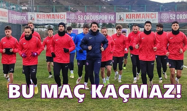 52 Orduspor Ayvalıkgücü Belediyespor Maçı Canlı; Final Gibi Maç