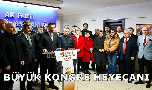 AK Parti&#039;de Büyük Kongre Heyecanı