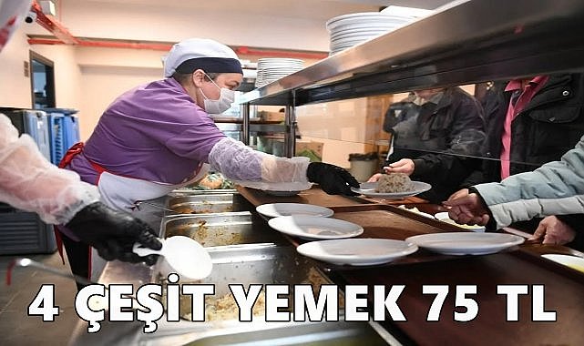 Altınordu Kent Lokantası 50 Bin Kişiyi Ağırladı; 4 Çeşit Yemek 75 TL