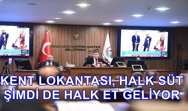 Altınordu'ya Halk Süt, Kent Lokantası'ndan Sonra Halk Et Geliyor; Ramazanda Sofralarda