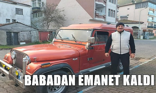 Babasından Emanetine Gözü Gibi Bakıyor; 1982 Model Jeepe Vefa