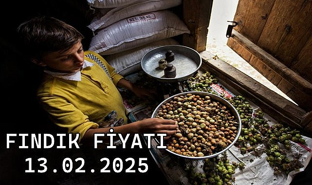 Fındık Fiyatı 13.02.2025 Perşembe