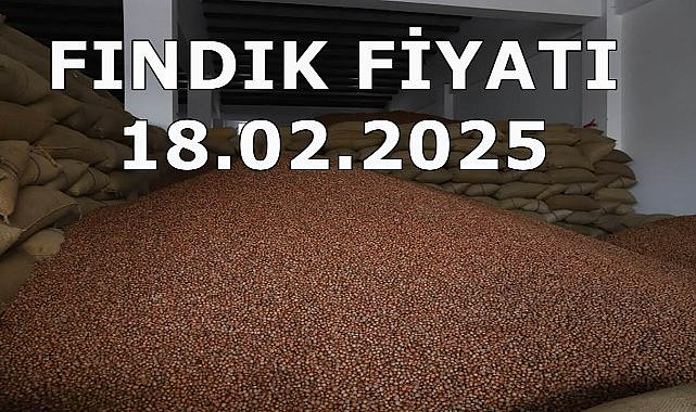 Fındık Fiyatı 18 Şubat 2025 Salı