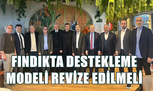 Fındık Üreticisine Destekleme Modeli Değişiyor; UFK Çalışma Başlattı!