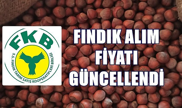 Fiskobirlik Fındık Alım Fiyatını Güncelledi
