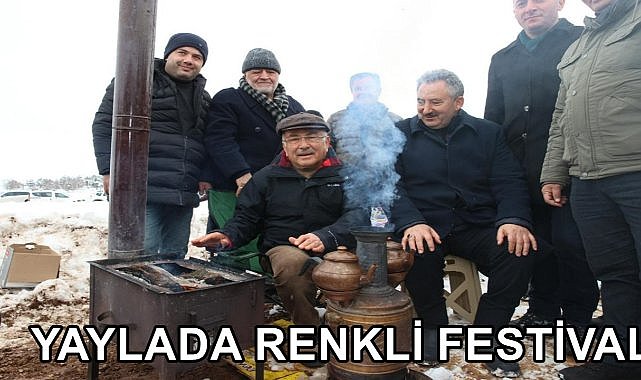 Ordu&#039;da Menderesleriyle Ünlü Yaylada Kar Festivali Renkli Görüntülere Sahne Oldu